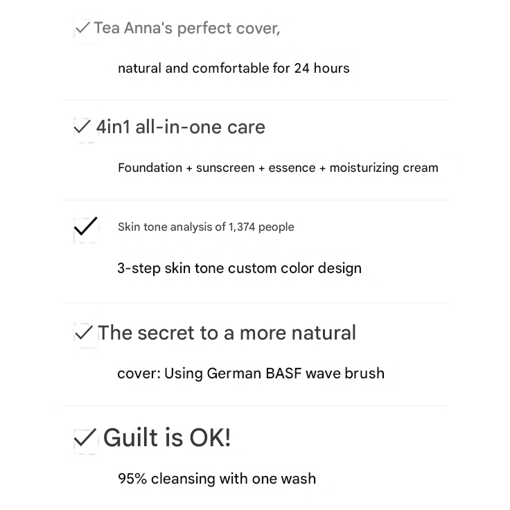[MANNI] Natural Cover Foundation Lotion Stick SPF50+ PA++++ 3สี / พร้อมสต็อก