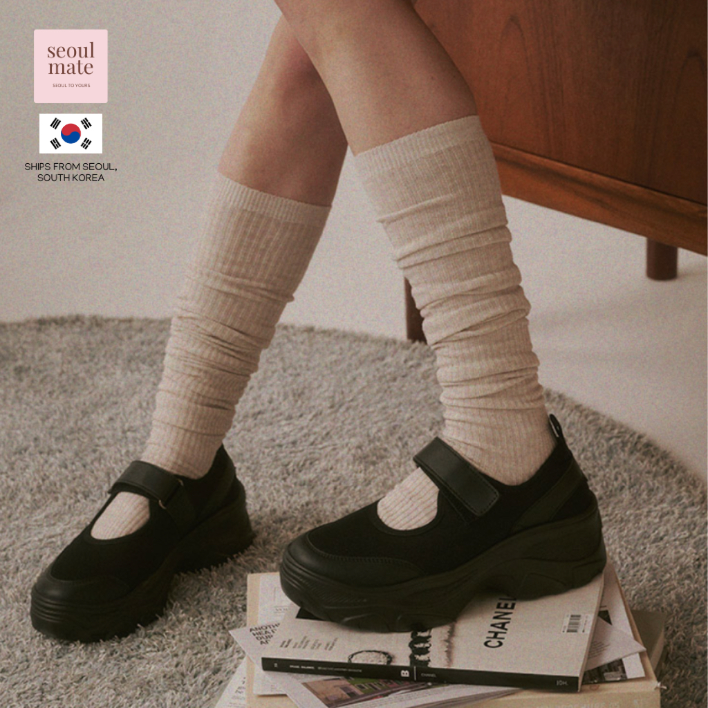 [จากเกาหลี ] Otz Lomita Platform Sneakers Shoes / Korean Shoes / KFashion