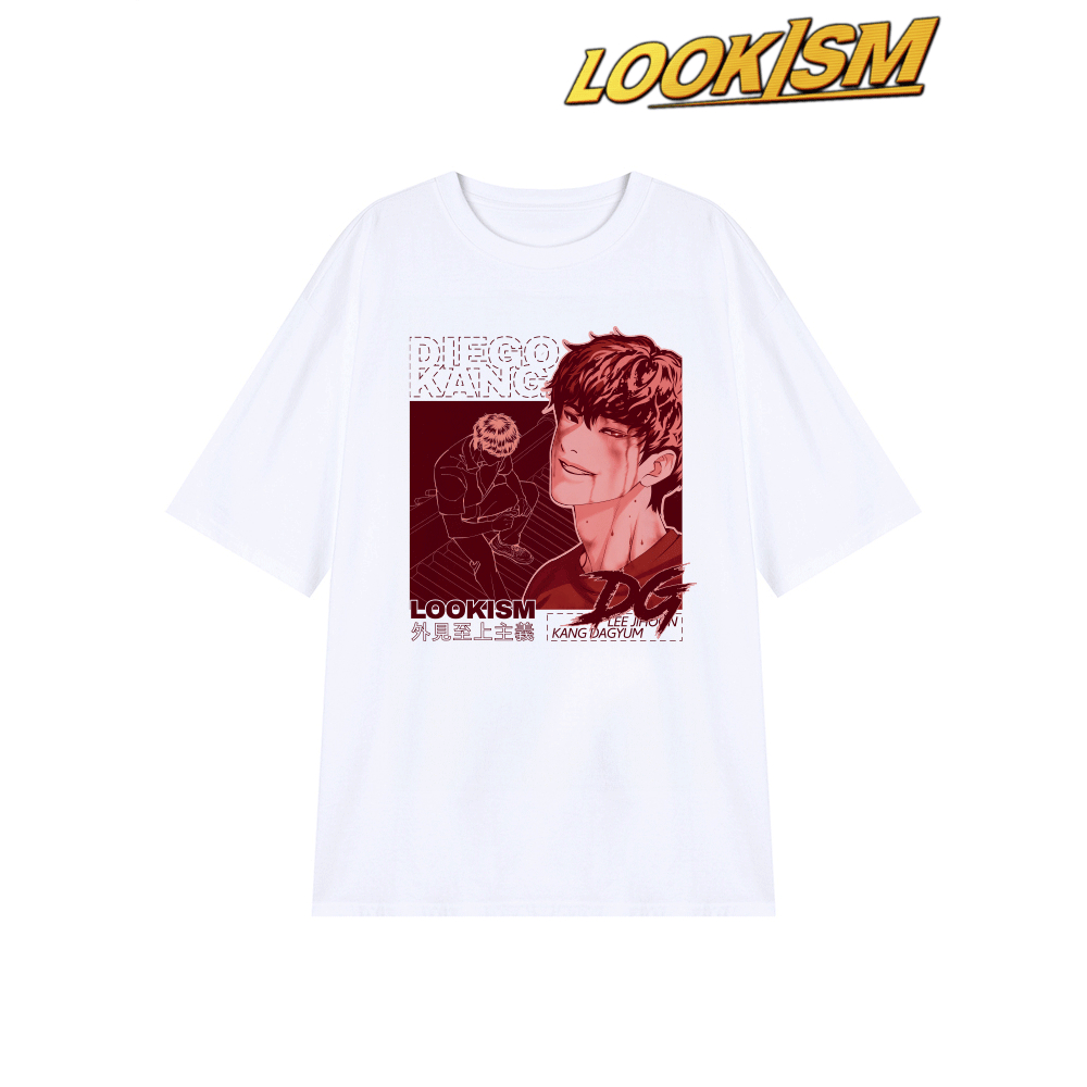 [K-webtoon] เสื้อยืด LOOISM DG | สินค้า Webtoon อย่างเป็นทางการ | เสื้อยืด Unisex