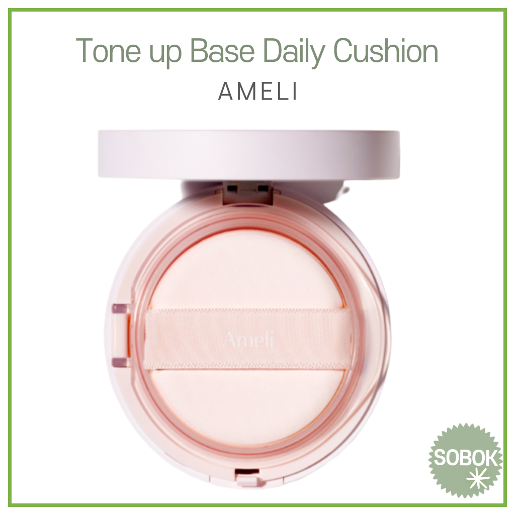 [Ameli] Tone up Base Daily Cushion SPF50+ PA+++ 008 Dohwa & Refill