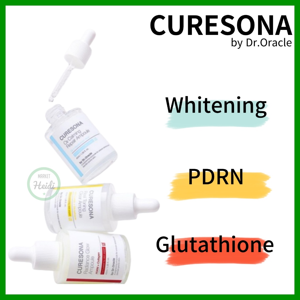 Curesona โดย Dr.Oracle Ampoule 40ml เกาหลี / PDRN / Radiance Glow / Whitening