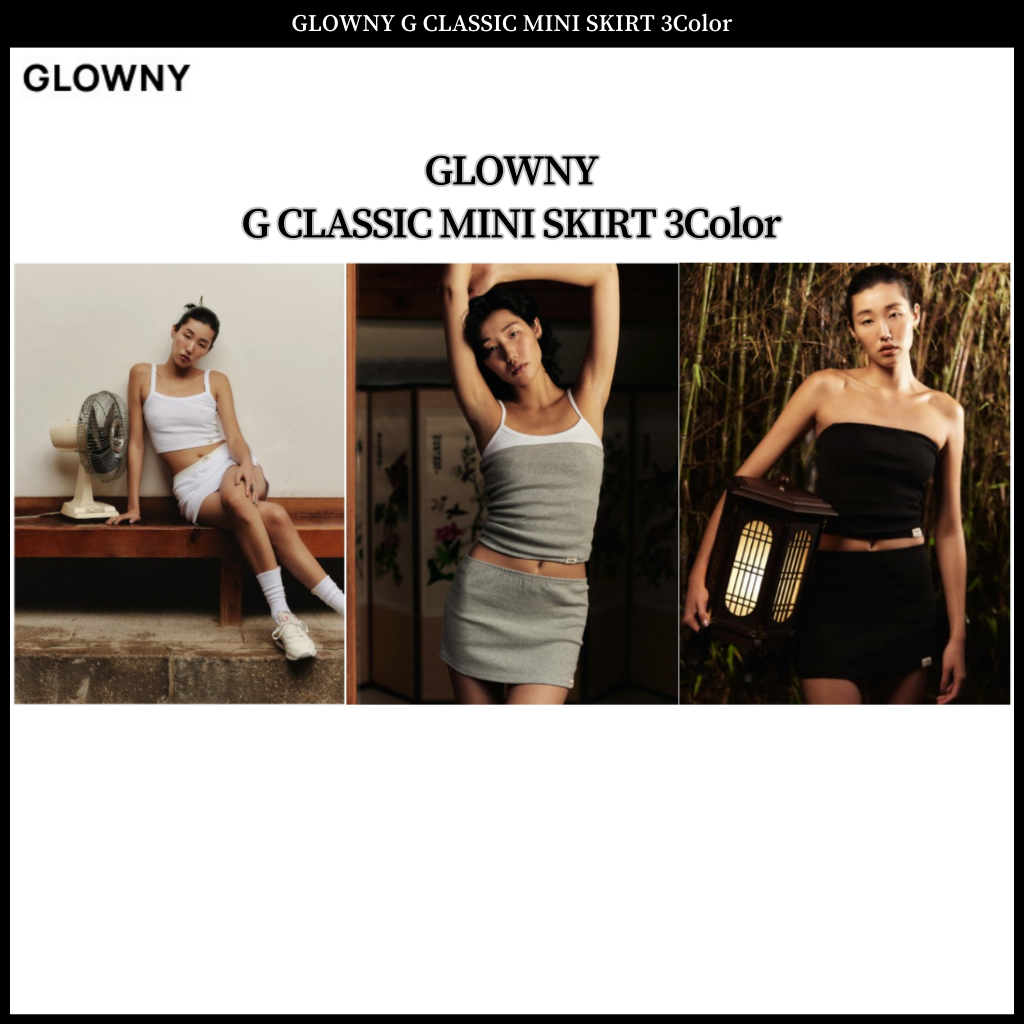 Glowny G CLASSIC MINI SKIRT 3 สี