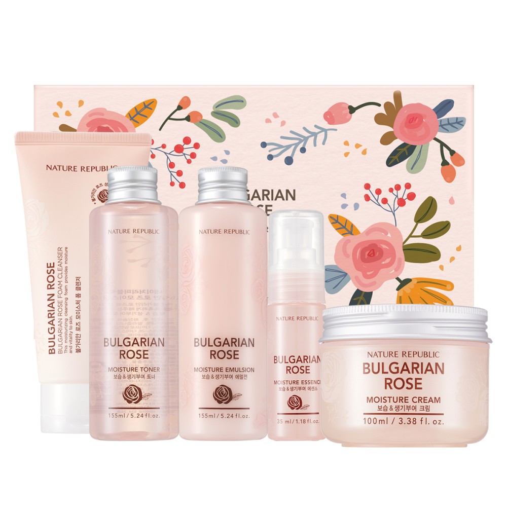 [nature republic] สาธารณรัฐธรรมชาติ Bulgarian Rose SkinCare Special Set ชุดพิเศษ korea skincare kore