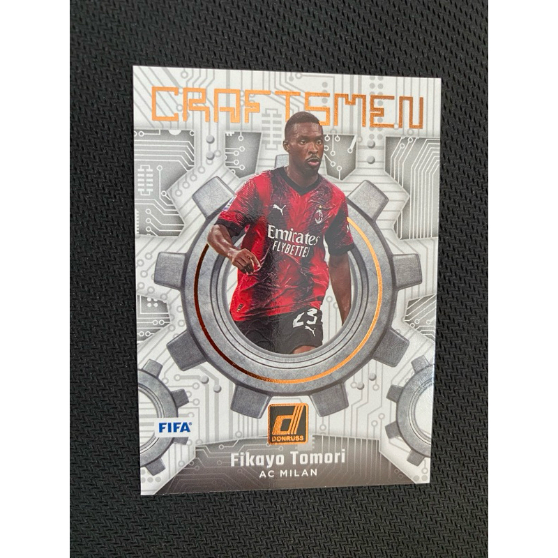 การ์ดฟุตบอล Panini 2023 Donruss Fikayo Tomori AC Milan Craftsman 17