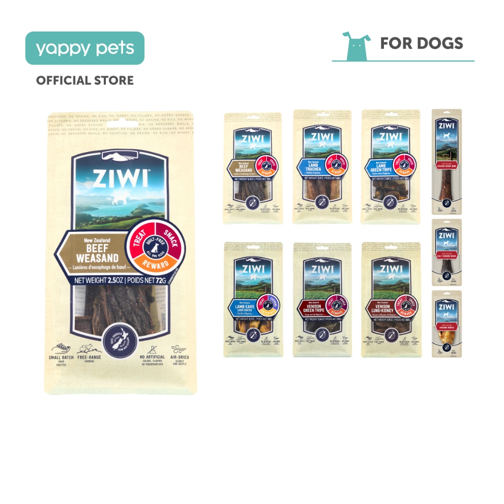 Ziwi Single Protein Air ขนมสุนัขแห้ง | รางวัลการฝึกของว่าง