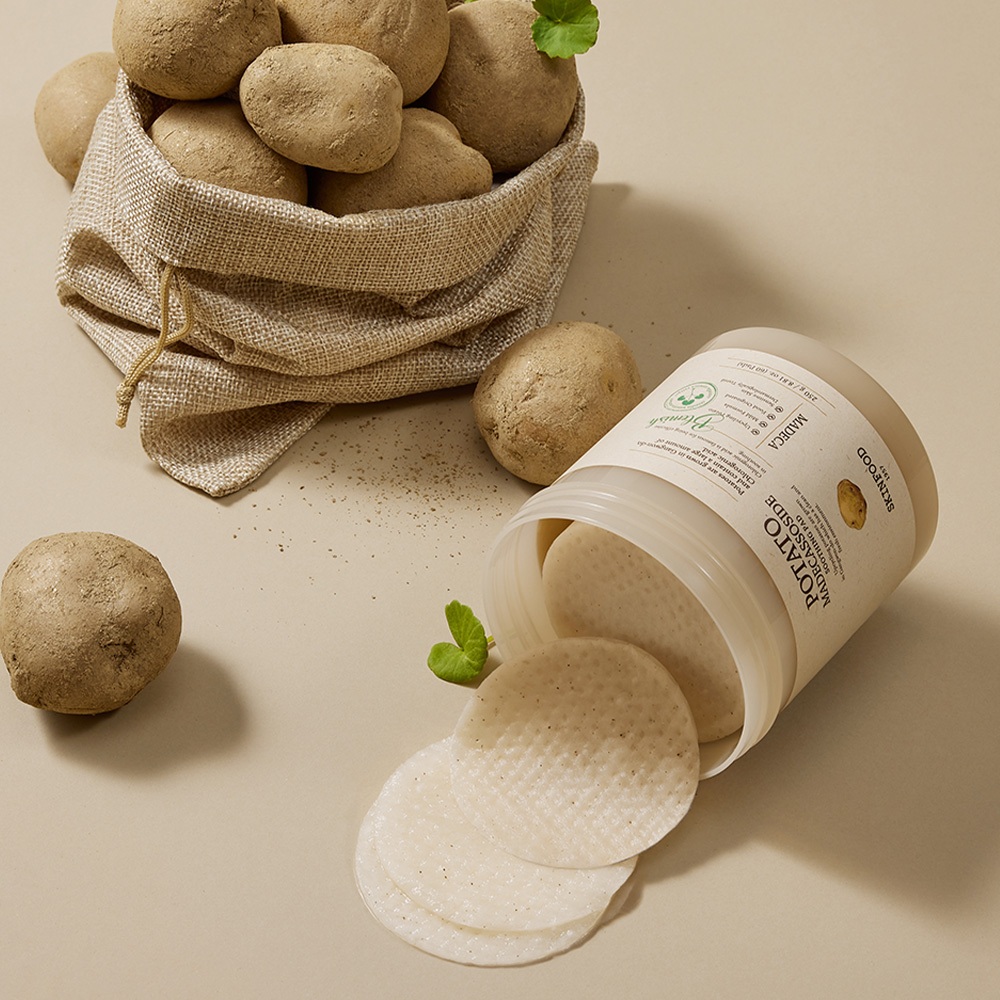 [SKINFOOD Official] รีฟิลโทนเนอร์แผ่น มันฝรั่ง 30ชิ้น / Potato Toner Pad Refill 30ea — صورة 3