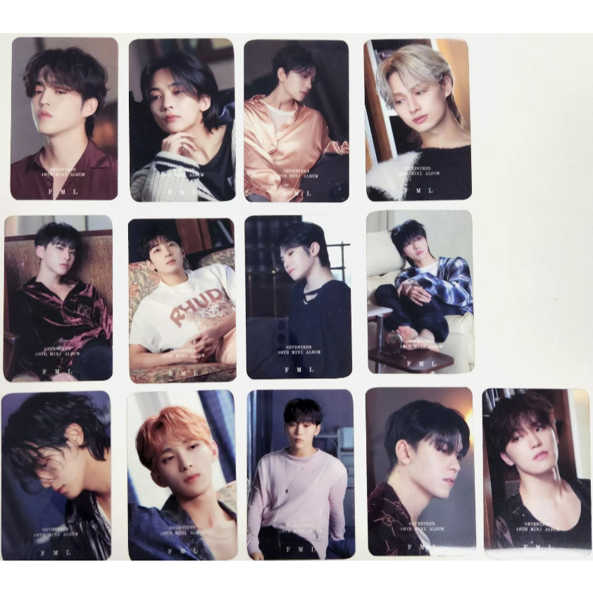 [OFFICIAL] SEVENTEEN SVT FML Qoo10 POB POB PHOTOCARD