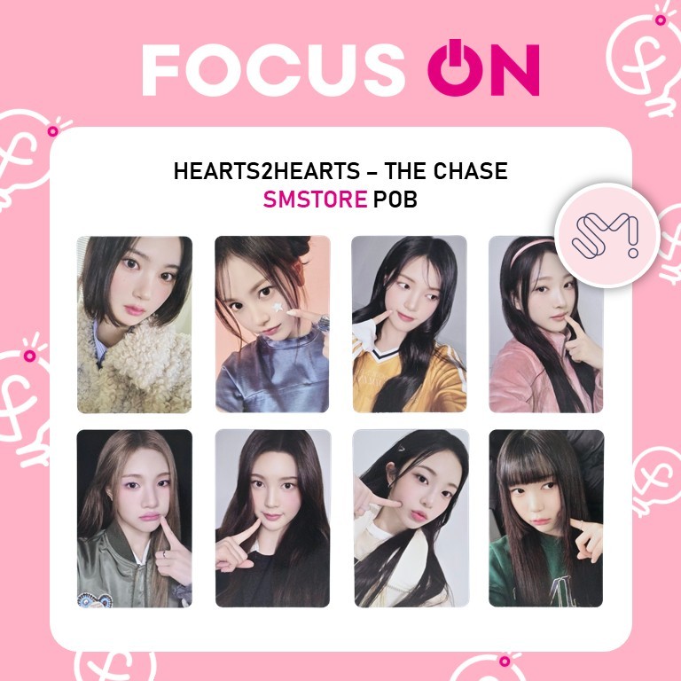 HEARTS2HEARTS H2H POB SMSTORE THE CHASE PHOTOCARD