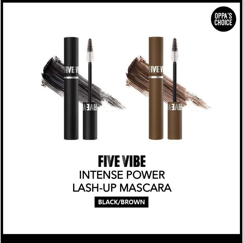 [Ready to ship] FIVE VIBE INTENSE POWER LASH-UP MASCARA (2 color)