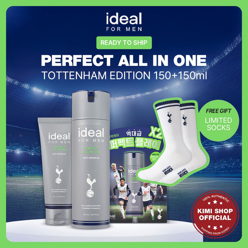 [IDEAL For MEN] Perfect All In One Milk Lotion 150ml+150ml Tottenham Hotspur Edition