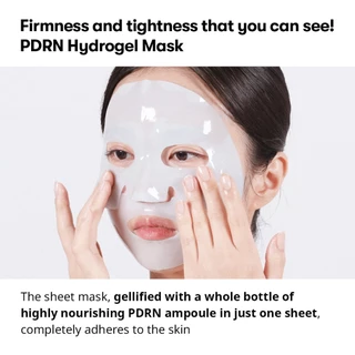[VT] PDRN Hydrogel Mask 1 ชิ้น PDRN จากพืช การปรับปรุงริ้วรอย ดูแลกระจ่างใส [Official Flagship]