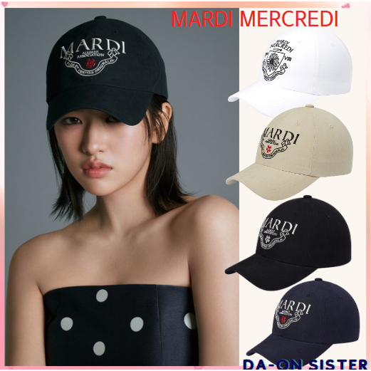 [ Mardi MERCREDI ] CAP ALUMNI CLASSIQUE 4 สี เกาหลี แท้ 100%