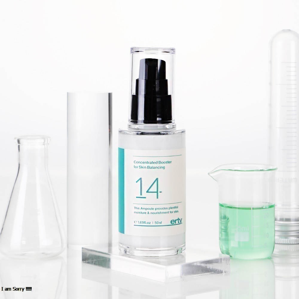 Erty 14 บูสเตอร์เข้มข้นสําหรับผิวสมดุลแอมพูล 50ml