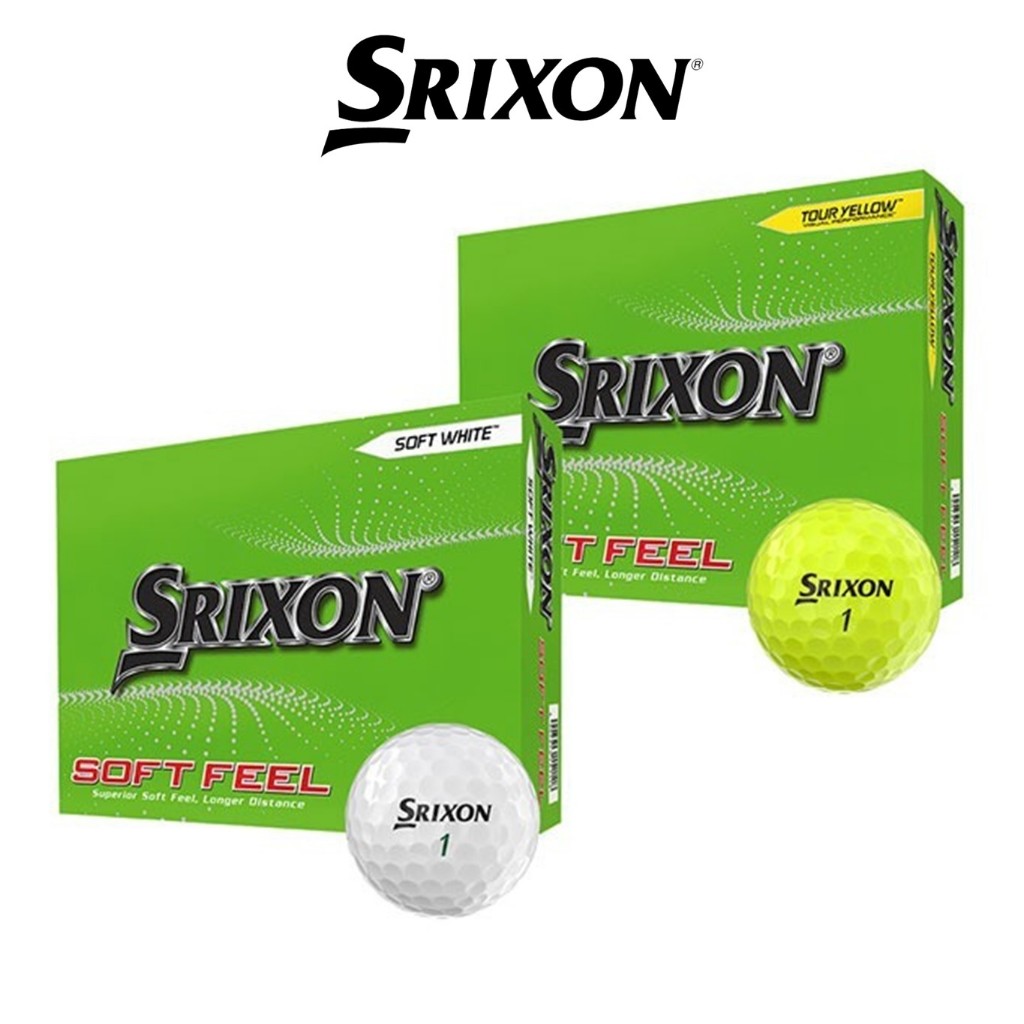 [Srixon] ลูกกอล์ฟ Soft Feel / เวอร์ชั่นใหม่ / 1 โหล (12p)