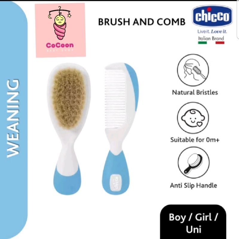 Chico Ciko Chicco Baby Brush and Comb