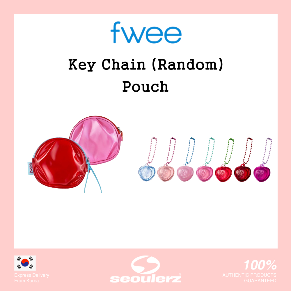 [FWEE] <New> Lip Cheek Glowy Jelly Pot Key Chain & Pouch