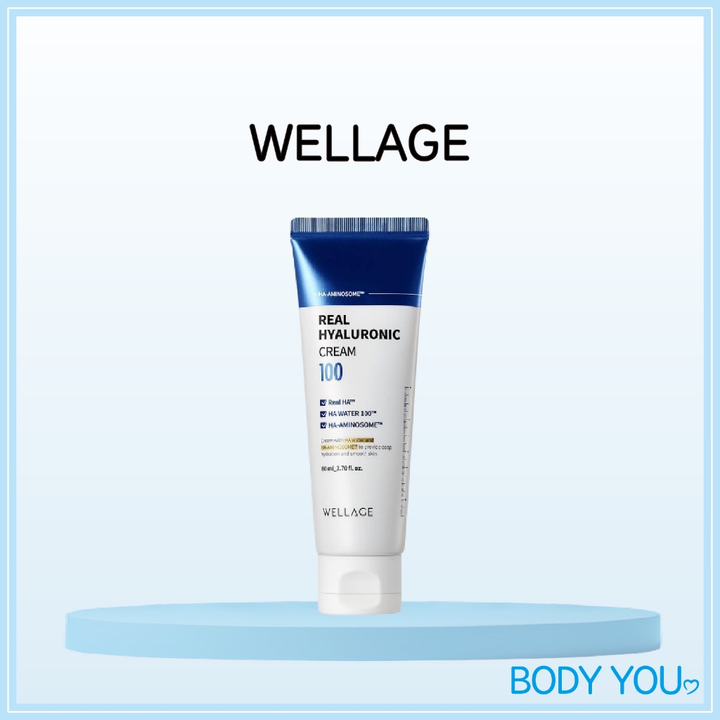 [WELLAGE] Real Hyaluronic 100 Cream 80ml