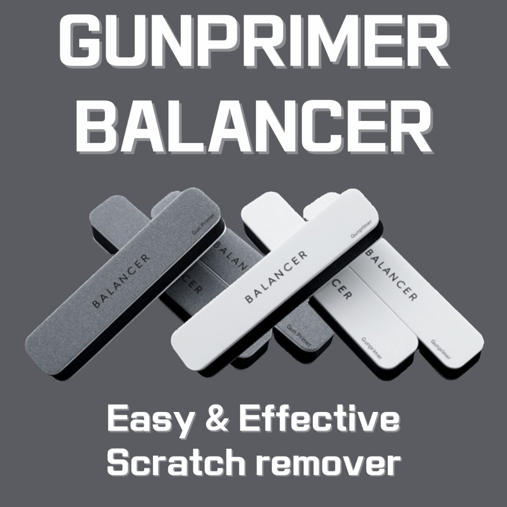 GUNPRIMER GP Balancer - White Gloss TOY Polisher - Gray Scratch Remover - ชุดโมเดลสำหรับ Gundam Gunp