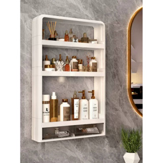 ชั้นติดผนังไม่ต้องเจาะ ถูกที่สุด!! ห้องน้ำ ในครัว อเนกประสงค…