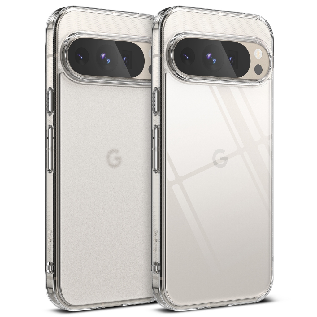 Ringke Fusion สําหรับ Google Pixel 9 Pro XL เคสฝาครอบป้องกันรูปแบบธรรมชาติใส
