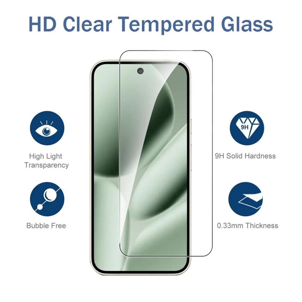 [SG] กระจกเทมเปอร์ปกป้องหน้าจอสําหรับ Google Pixel 10a 10 9a 9 Pro XL พับ - 2.5D โค้ง 9H Tough