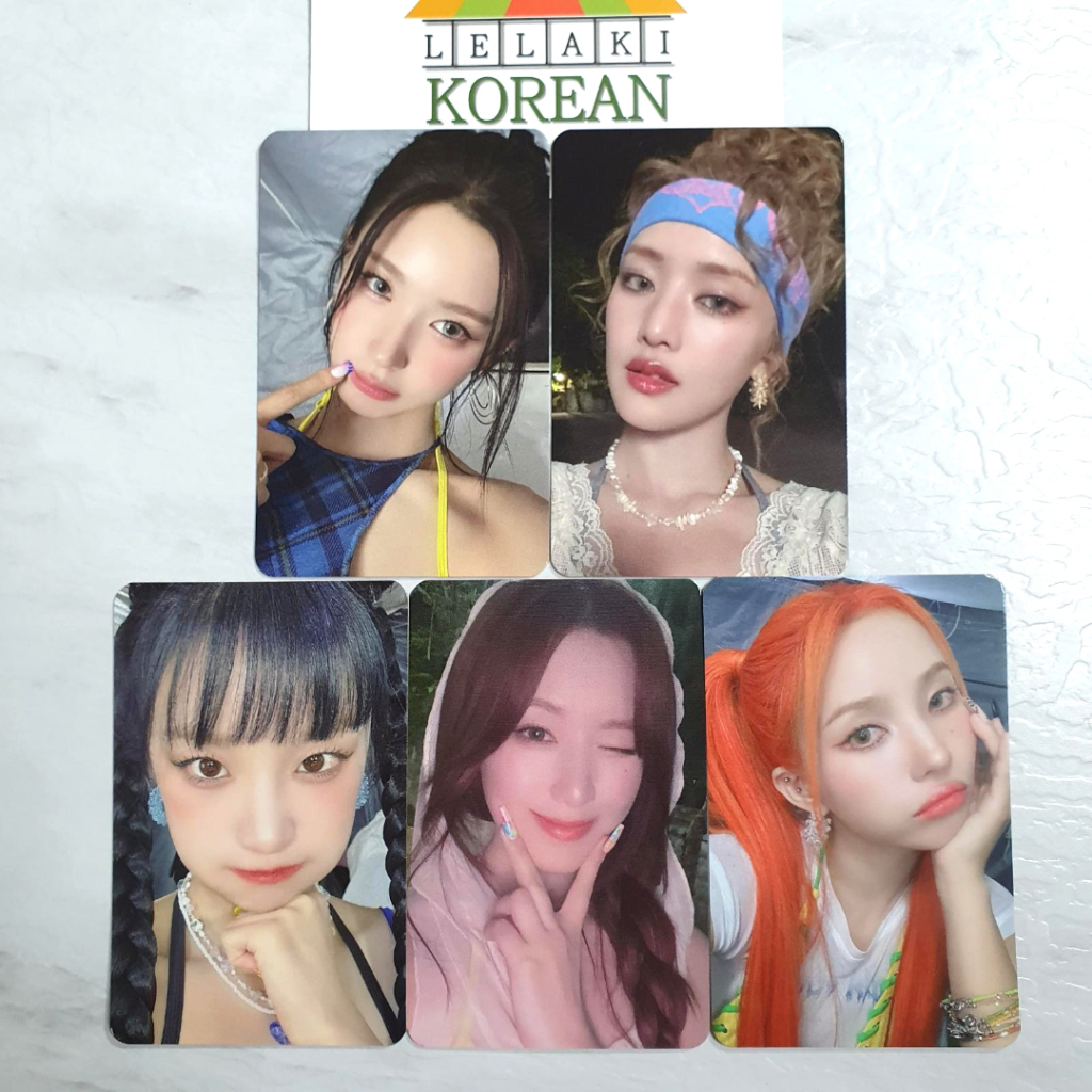 (G)I-DLE - มินิอัลบั้ม 7 [ I SWAY ] EVERLINE LUCKYDRAW Photocard