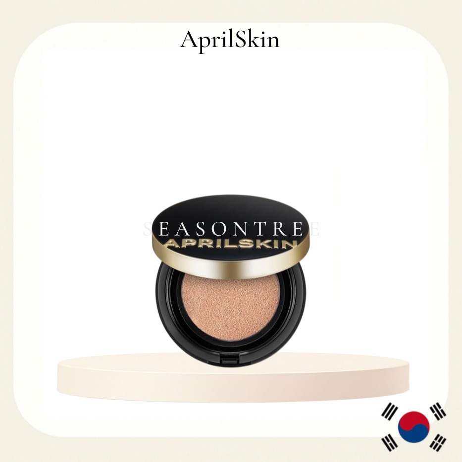 [APRILSKIN] Magic Snow Cushion with Refill / Long-Lasting Glow Base / SPF50+ PA+++