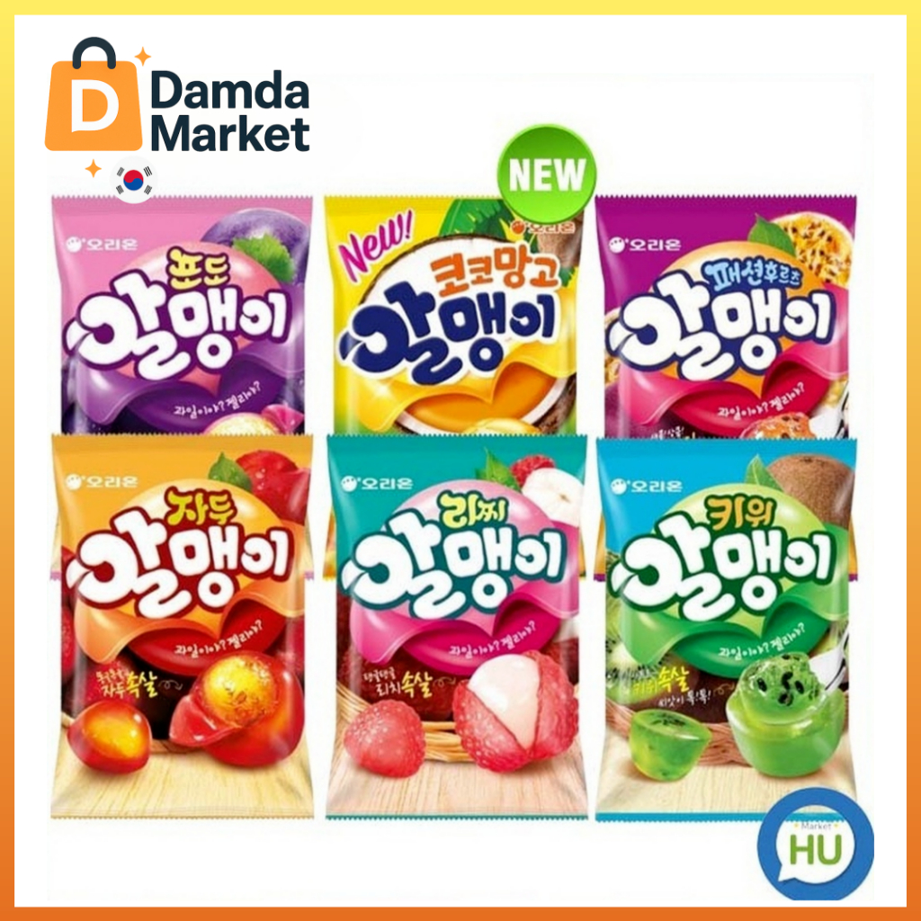 [ORION] * พร้อมสต็อก * Fruit Jelly 67g 6 Series Mango, Passion Fruit, Grape, Plum, Lychee, Kiwi MYGU