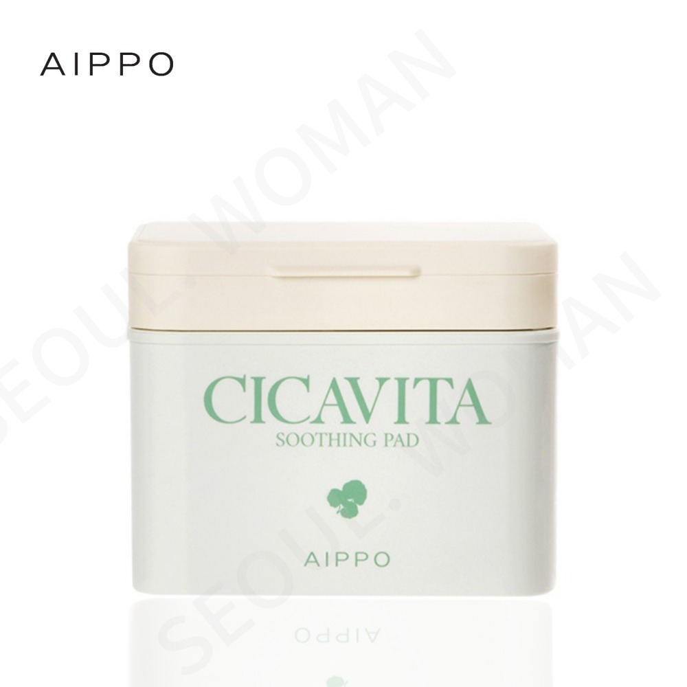 Aippo Cicavita Soothing Pad 80 แผ่น ผ่อนคลายผิว สีผิวขึ้น