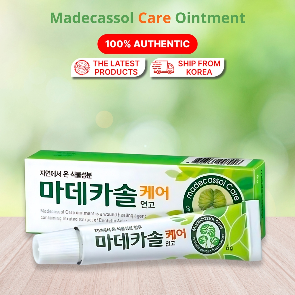 Madecassol Skincare Ointment 6g & 10g | Madecassoside สําหรับรอยแผลเป็น & ป้องกันอักเสบ | Skin Heali