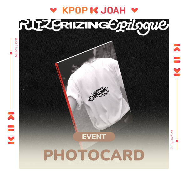 (PHOTO BOOK Ver.) RIIZE [RIIZING : Epilogue] 1st MINI Album  (20th Sep.2024)