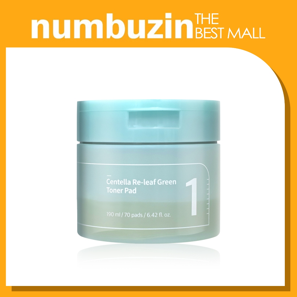 [NUMBUZIN] NUMBUZIN No.1 Centella Re-Leaf Green Toner Pad 70pad