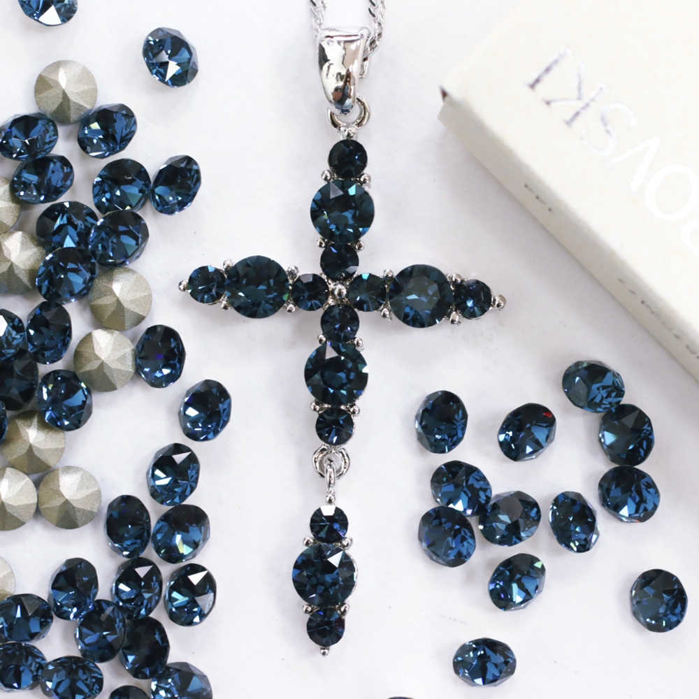 Bnp เครื่องประดับ Made in Korea Cross สร้อยคอ Classy เกาหลีสุภาพสตรีแฟชั่น Christian Jesus High-End 