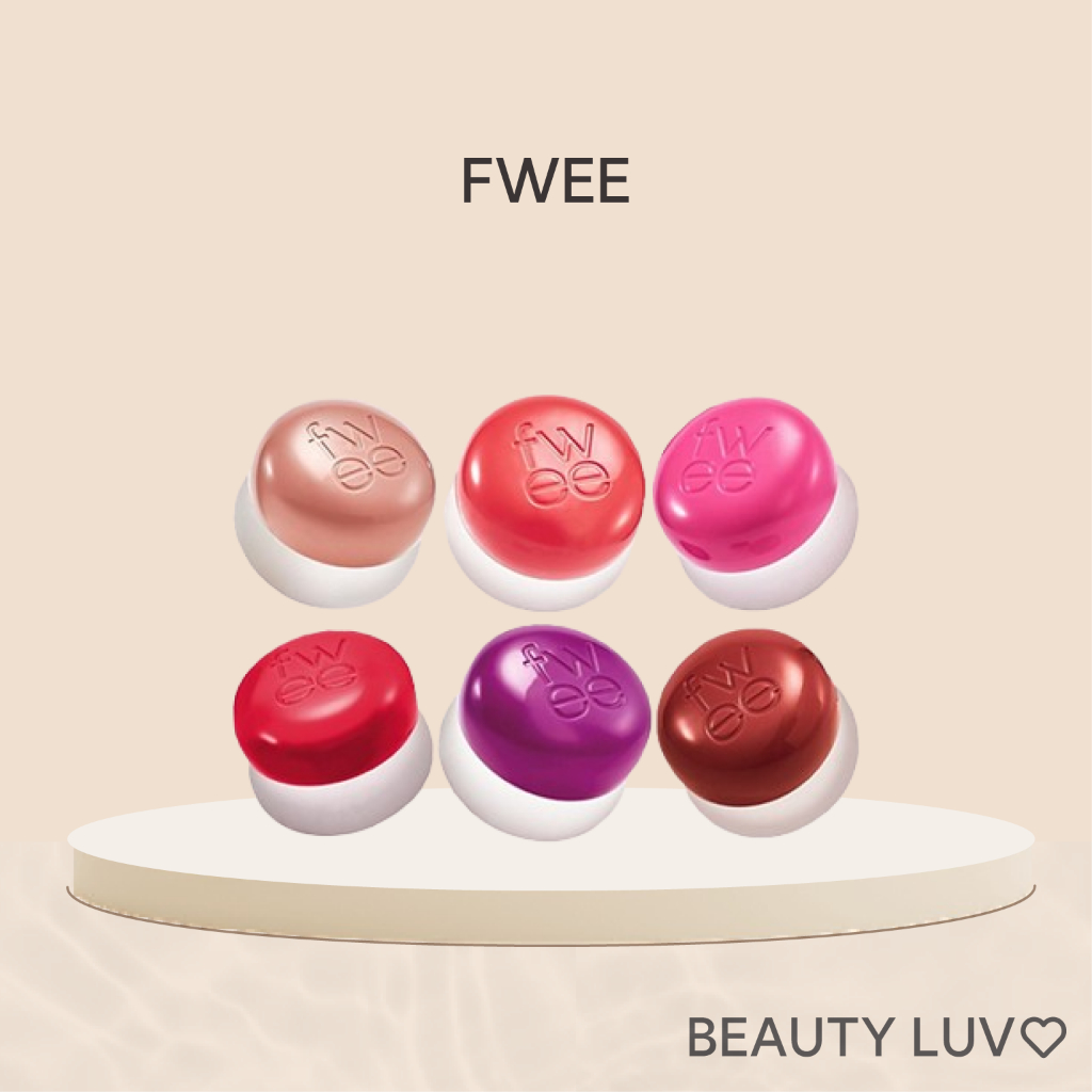 [FWEE] Lip&cheek Blurry Pudding Pot (30 สี)
