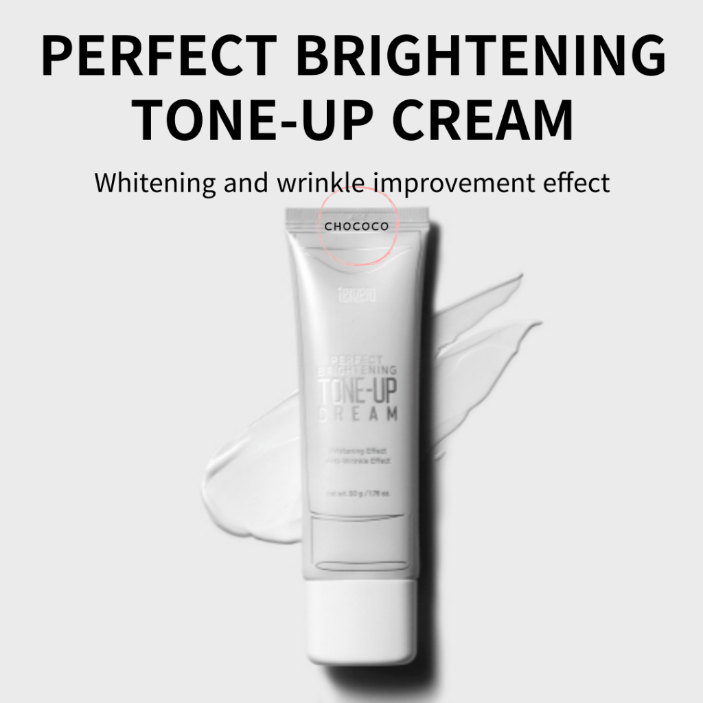 [เกาหลี] Perfect BRIGHTENING TONE-UP cream ครีมบํารุงผิวหน้าผลปรับปรุงไวท์เทนนิ่งและริ้วรอย