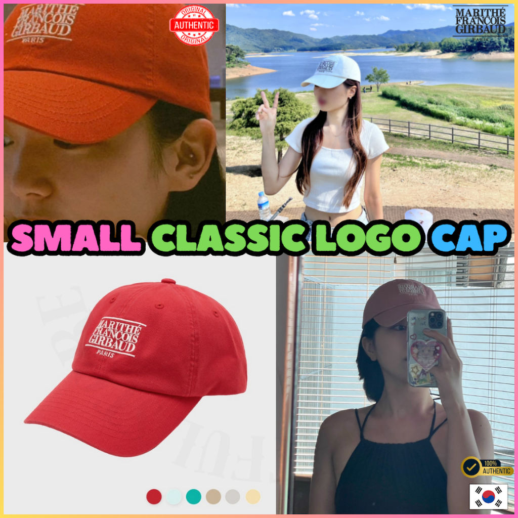 Marithe SMALL CLASSIC LOGO CAP / 6 สี