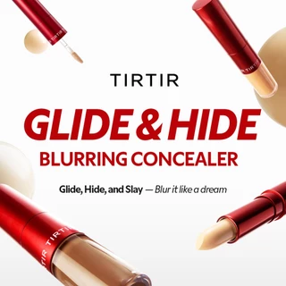 [TIRTIR] NEW! Glide & Hide Blurring 2-in-1 Concealer คอนซีลเลอร์เนื้อเหลวและบาล์มในแท่งเดียว 8g / 20 เฉดสี