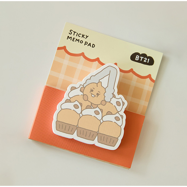 [BT21] Shooky Baby Bakery Sticky Memo Pad