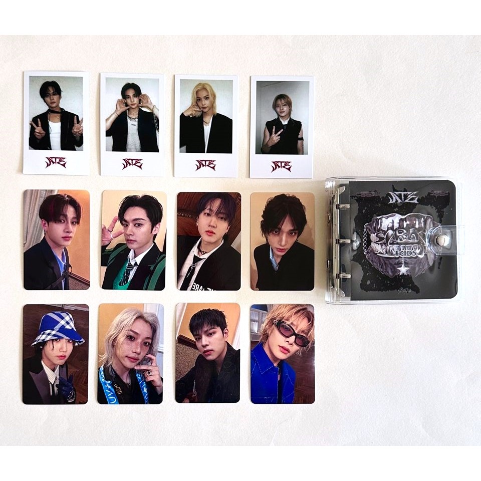 Stray Kid JYP Shop Ate Pop-Up MD Binder Photocard
