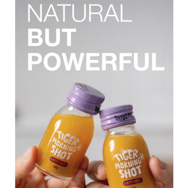 TigerMorning)Tiger Ginger Lacto AsaBee Ginger Shot / ยิงขิงภูมิคุ้มกัน