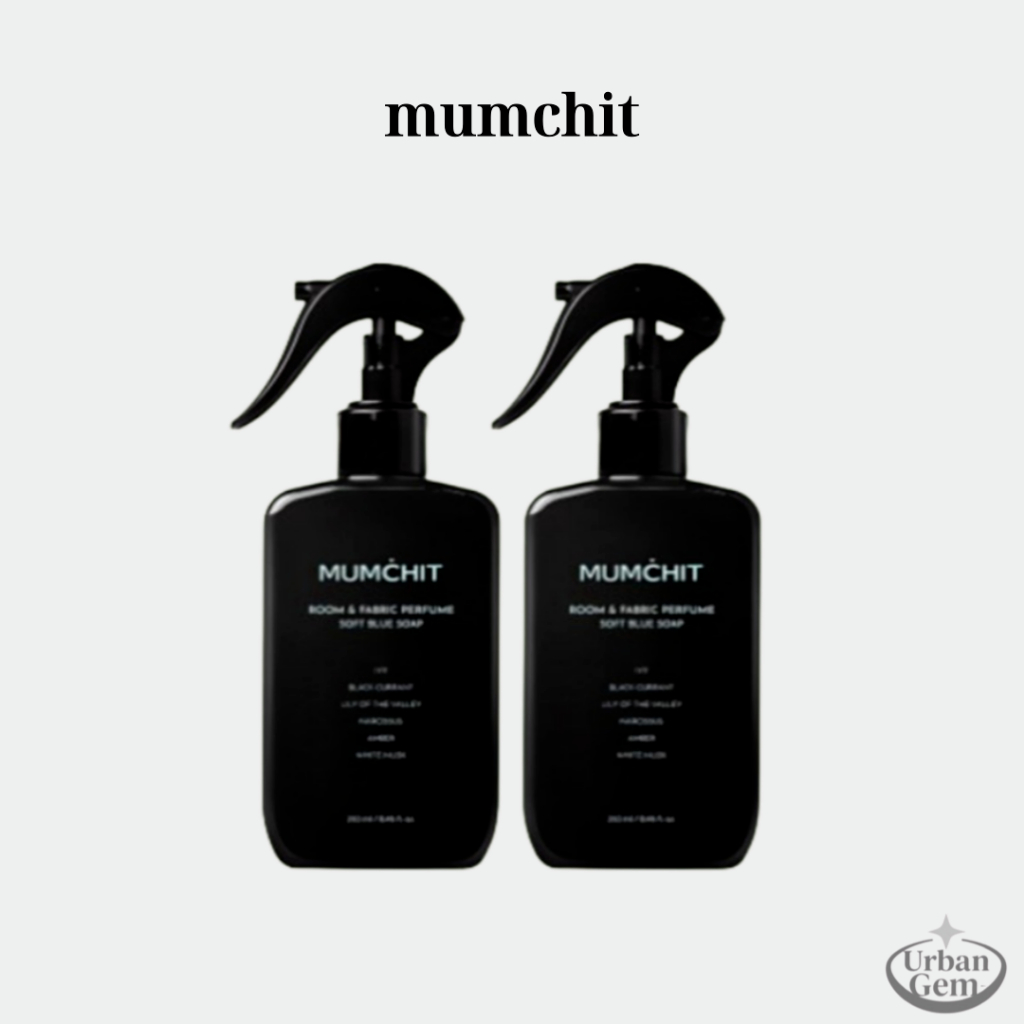 Korea Mumchit Fabric perfume Soft Blue Soap 250ml 2p