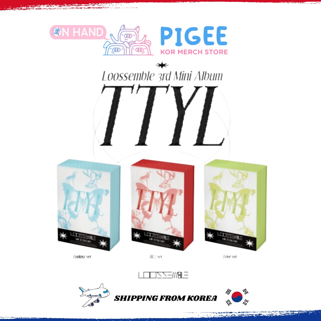 LOOSSEMBLE - [ TTYL ] 3RD MINI ALBUM