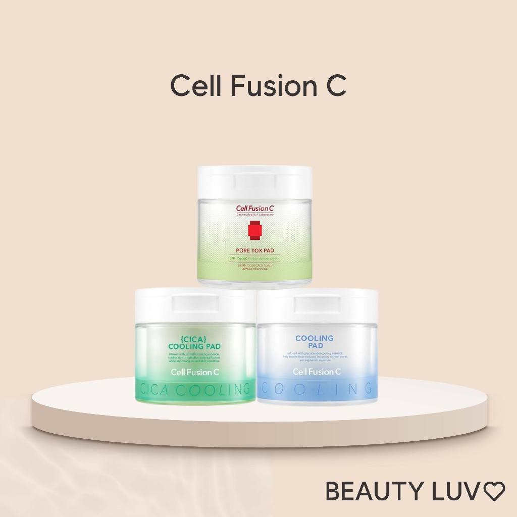 [Cell Fusion C] Pad Collection / Post α Cooling Pad 70p, Post α Cica Cooling Pad 70p, Pore Tox Pad 60p