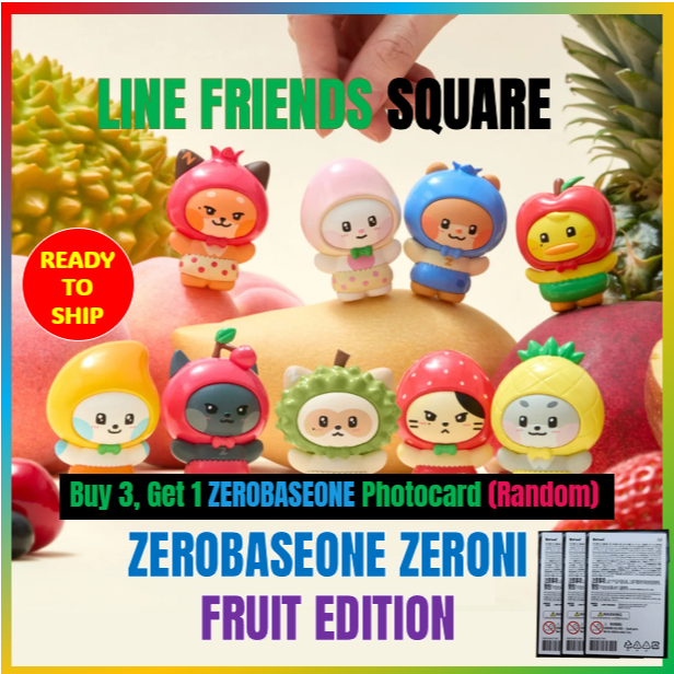 [LINE FRIENDS SQUARE] ZEROBASEONE ZERONI Fruit Edition Figure