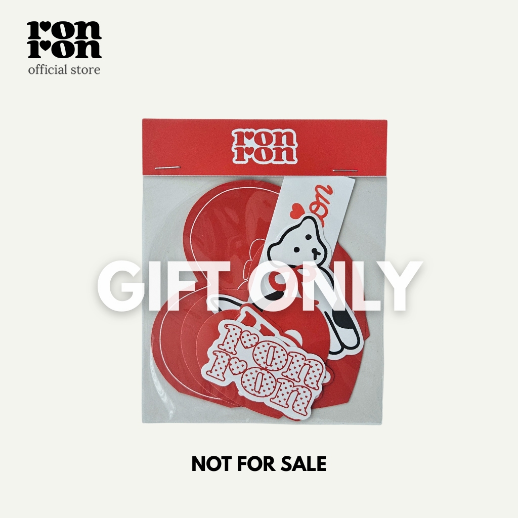 [GIFT ONLY] RONRON Sticker Pack Vol. 1
