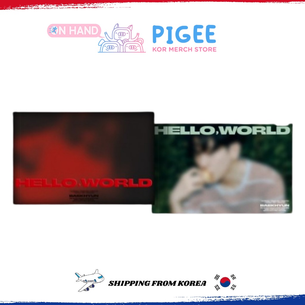EXO BAEKHYUN - [ HELLO WORLD ] 4TH MINI ALBUM