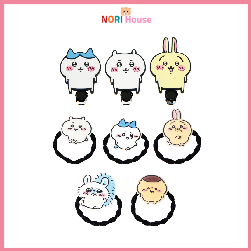 Chikawa Usagi Hachiware ใหม่รุ่น กิ๊บติดผม ที่หนีบผม ยางรัดผม