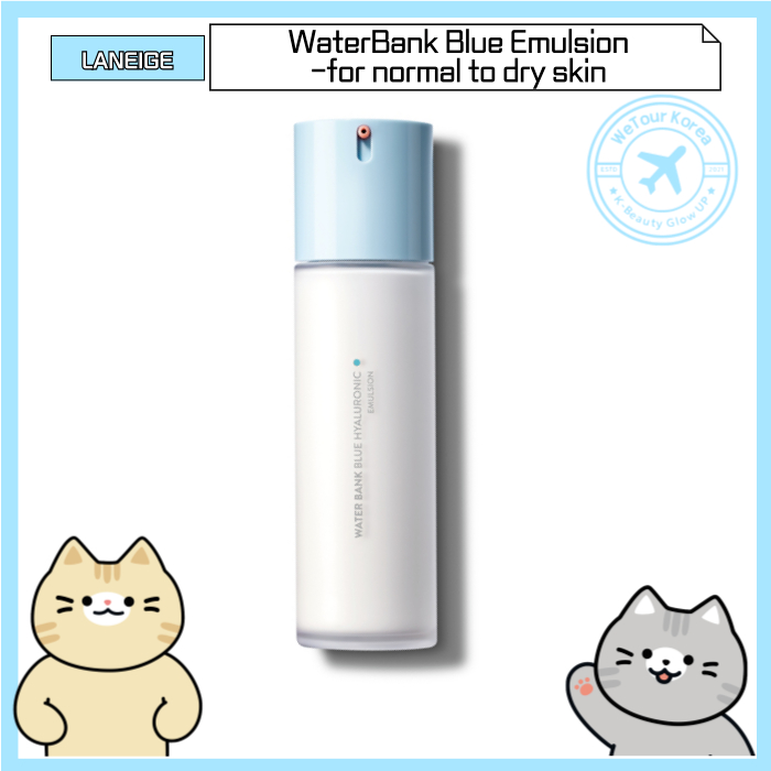 [LANEIGE] Water Bank Blue Hyaluronic Emulsion, 120ml - Hydration Meets Balance!