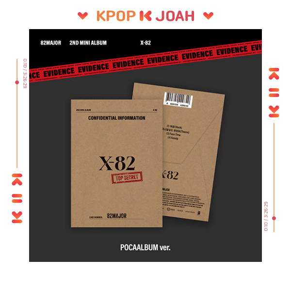 (POCA) 82MAJOR [X-82] 2nd MINI ALBUM (15th Oct.2024)