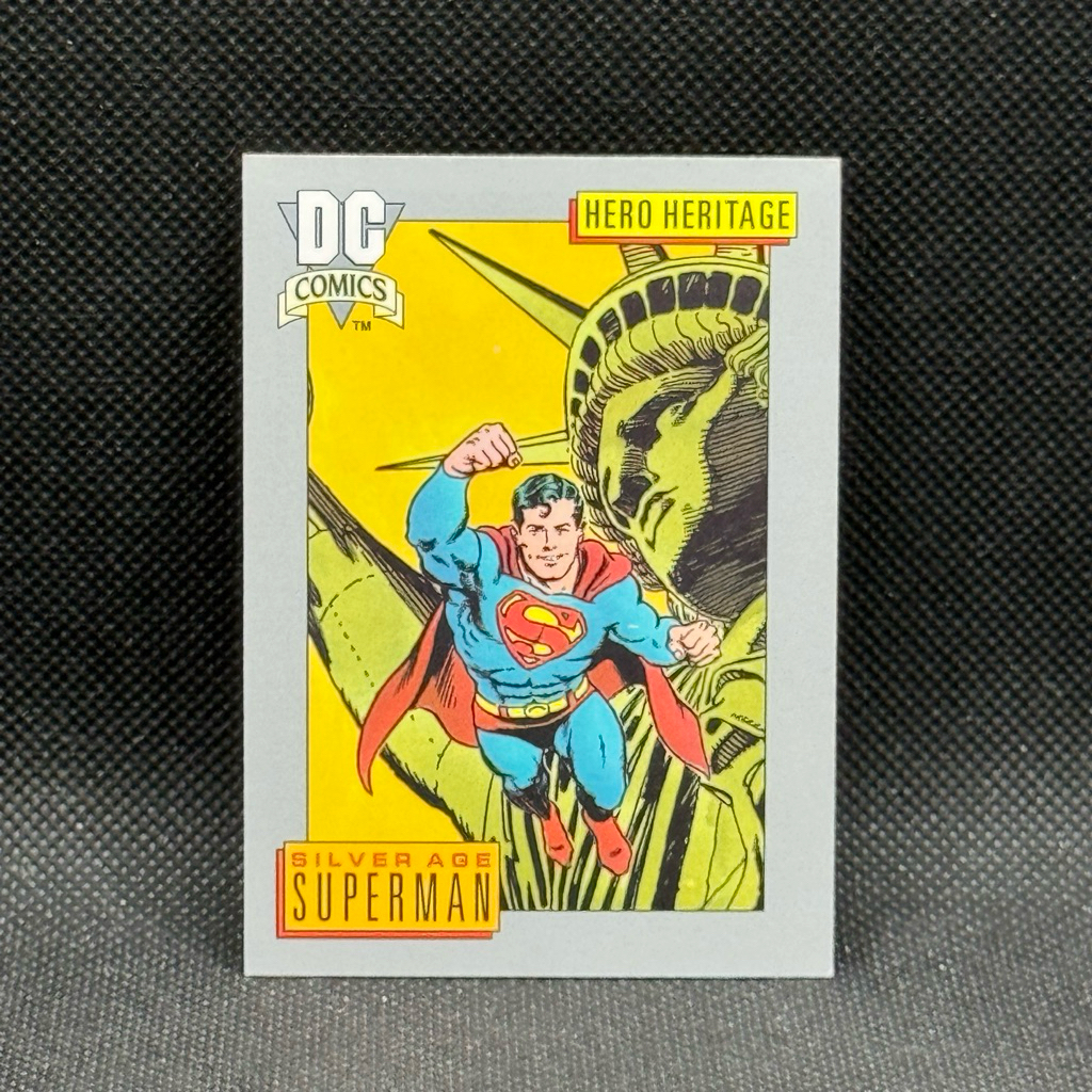 Superman 1991 Superman DC Comics Cosmic Trading Cards Base Set Movie David Corenswet